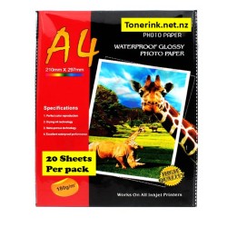 Photo Paper Glossy 20 Sheets A4 210mm x 297mm 240gsm