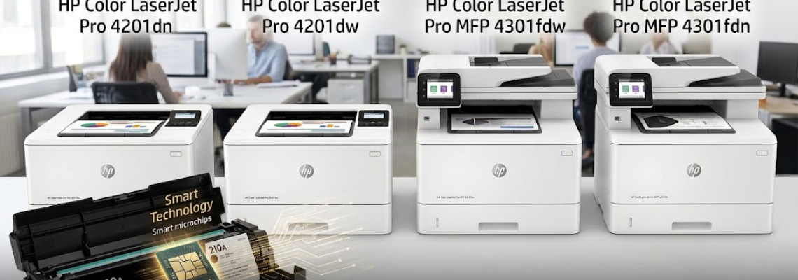 Why Smart Cartridge Chips Matter for HP Color LaserJet Pro 4201 & 4301 Series
