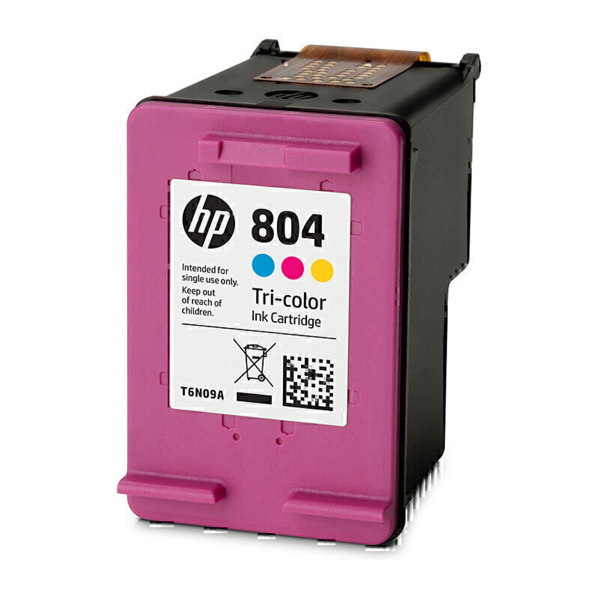 HP 804 hp804 Colour Ink Cartridge T6N09AA Genuine HP 804 hp804 Colour Ink Cartridge T6N09AA Genuine