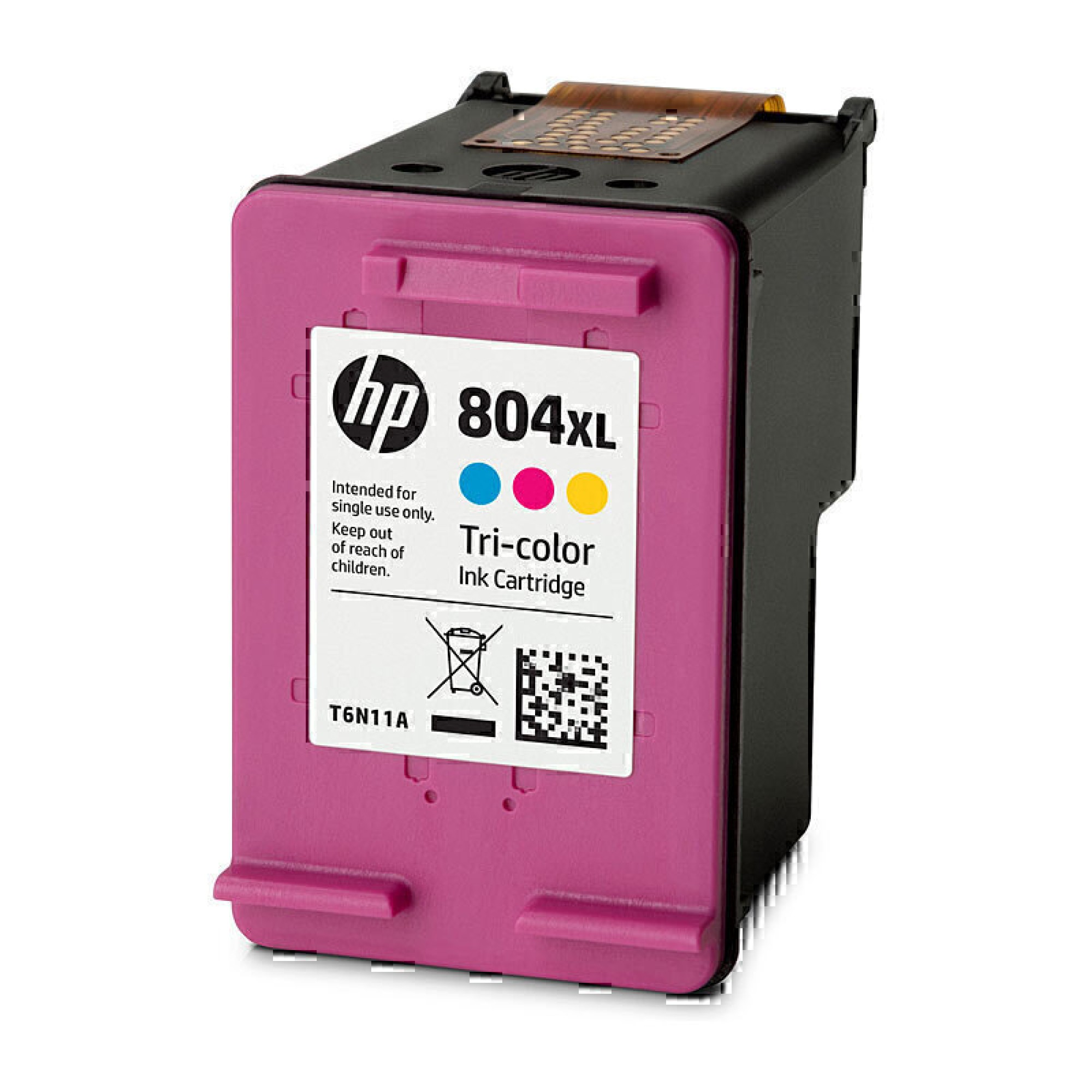 HP 804xl Colour Ink Cartridge T6N11AA Genuine 