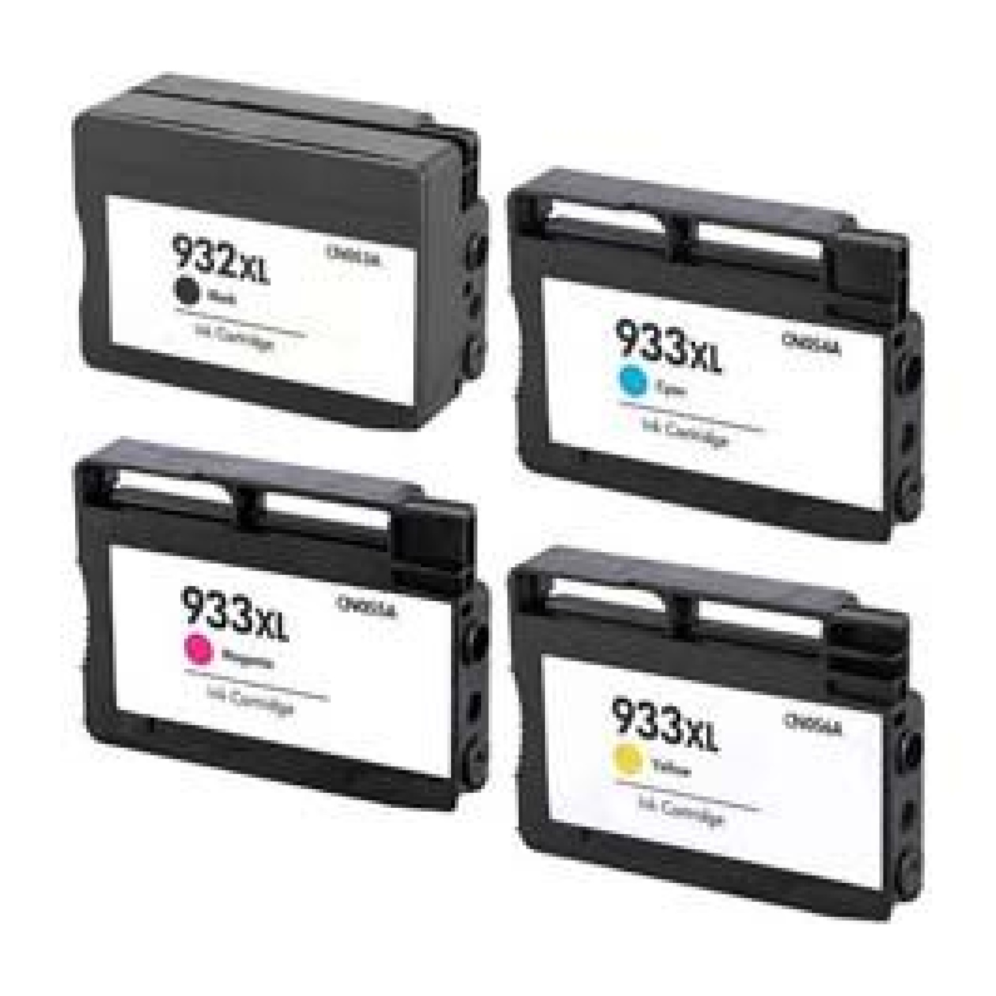 HP 932XL 933XL Ink Cartridge Compatible BK+C+Y+M