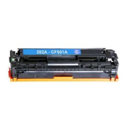 HP 202a HP202a CF501a Compatible Cyan Toner