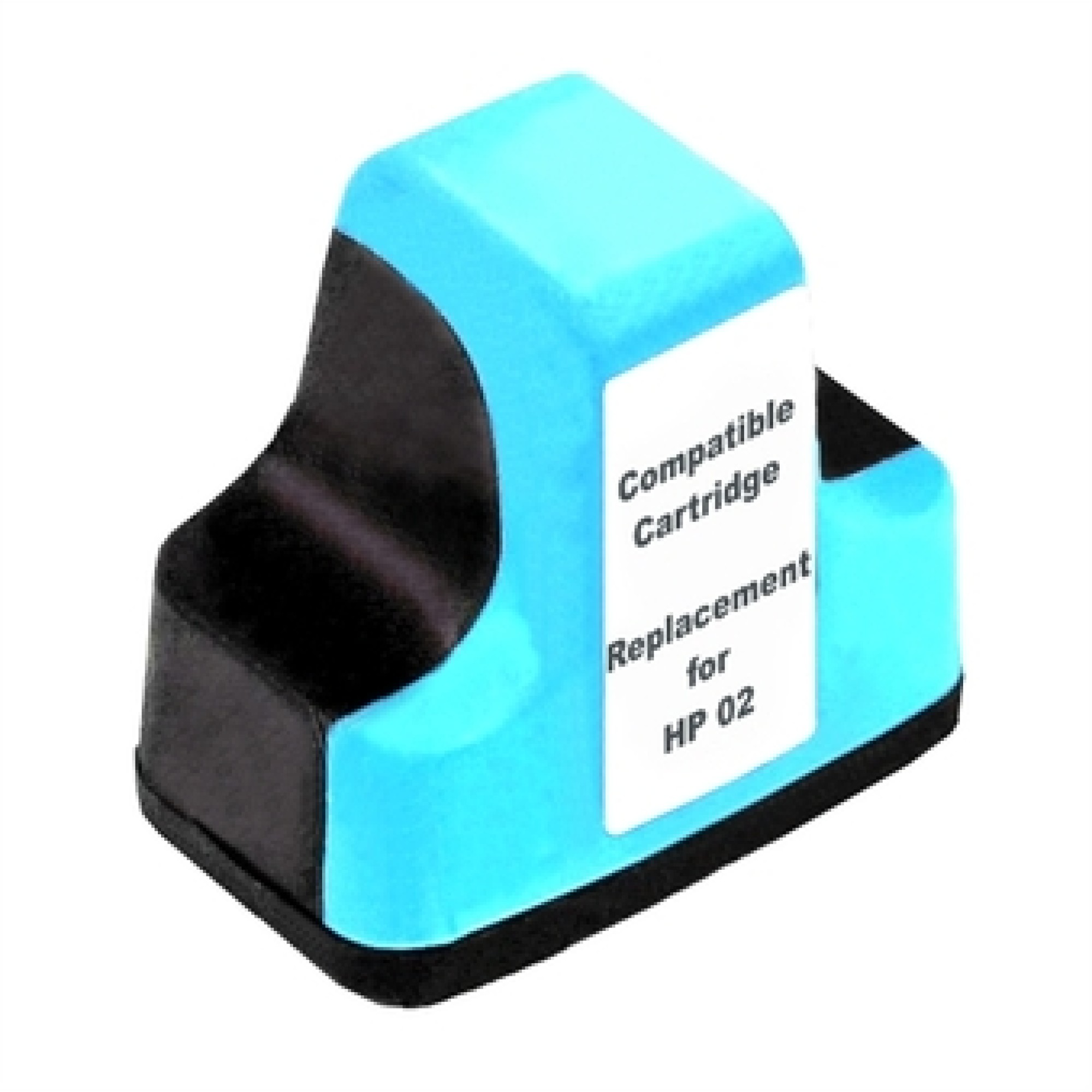 HP 02 / HP02 / HP02xl Compatible Light Cyan Ink Cartridge