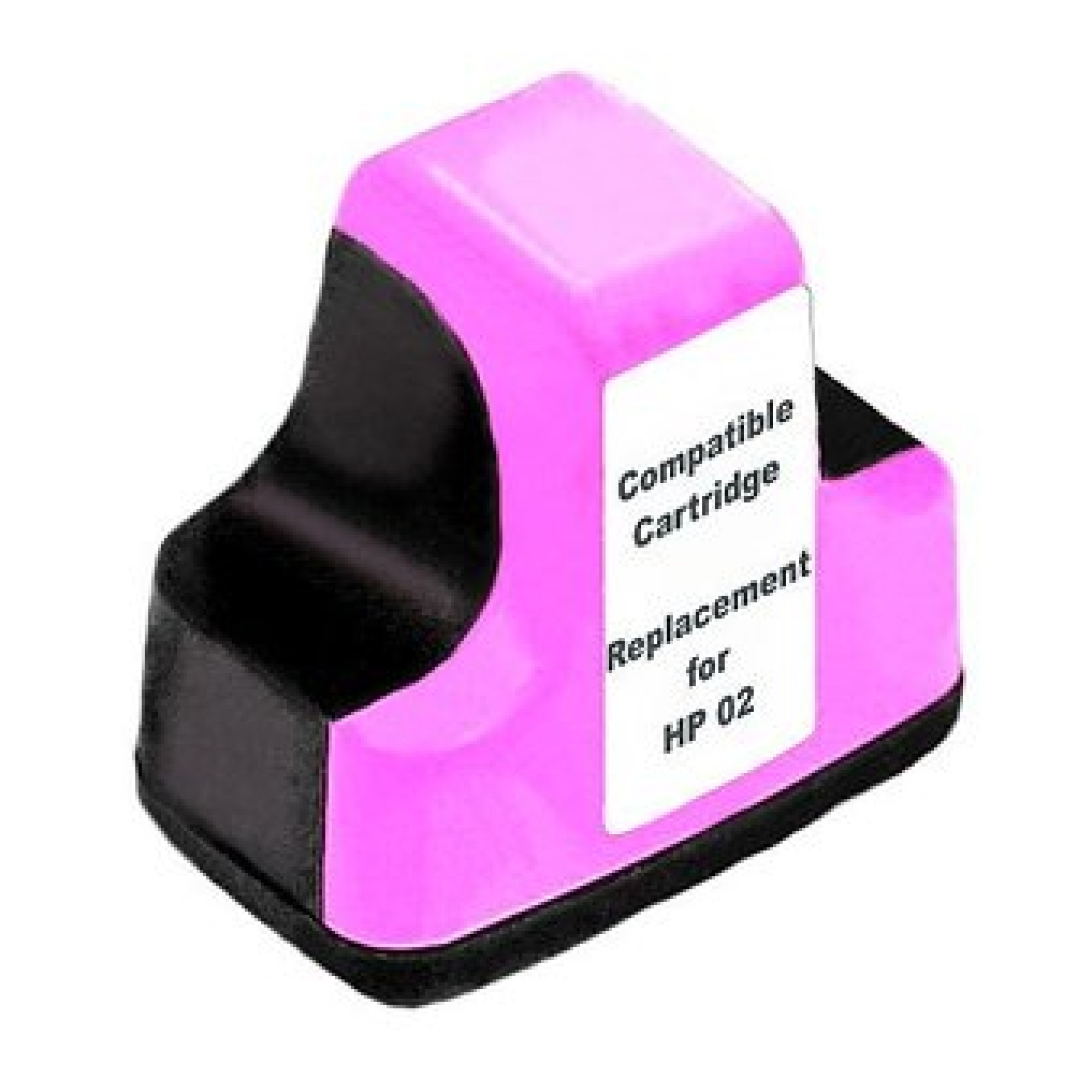 HP 02 / HP02 / HP02xl Compatible Light Magenta Ink Cartridge