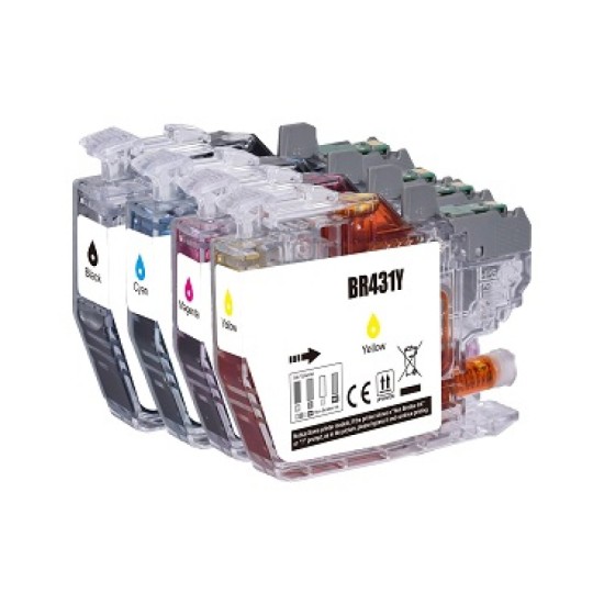 Brother LC431 ink cartridge Compatible A4 N1