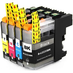 Brother LC233 Compatible Ink Cartridge Magenta