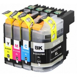 Brother LC237XL Black LC235XL Colors Cartridges Set  