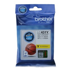 Brother LC431 Yellow Ink Cartridge Genuine