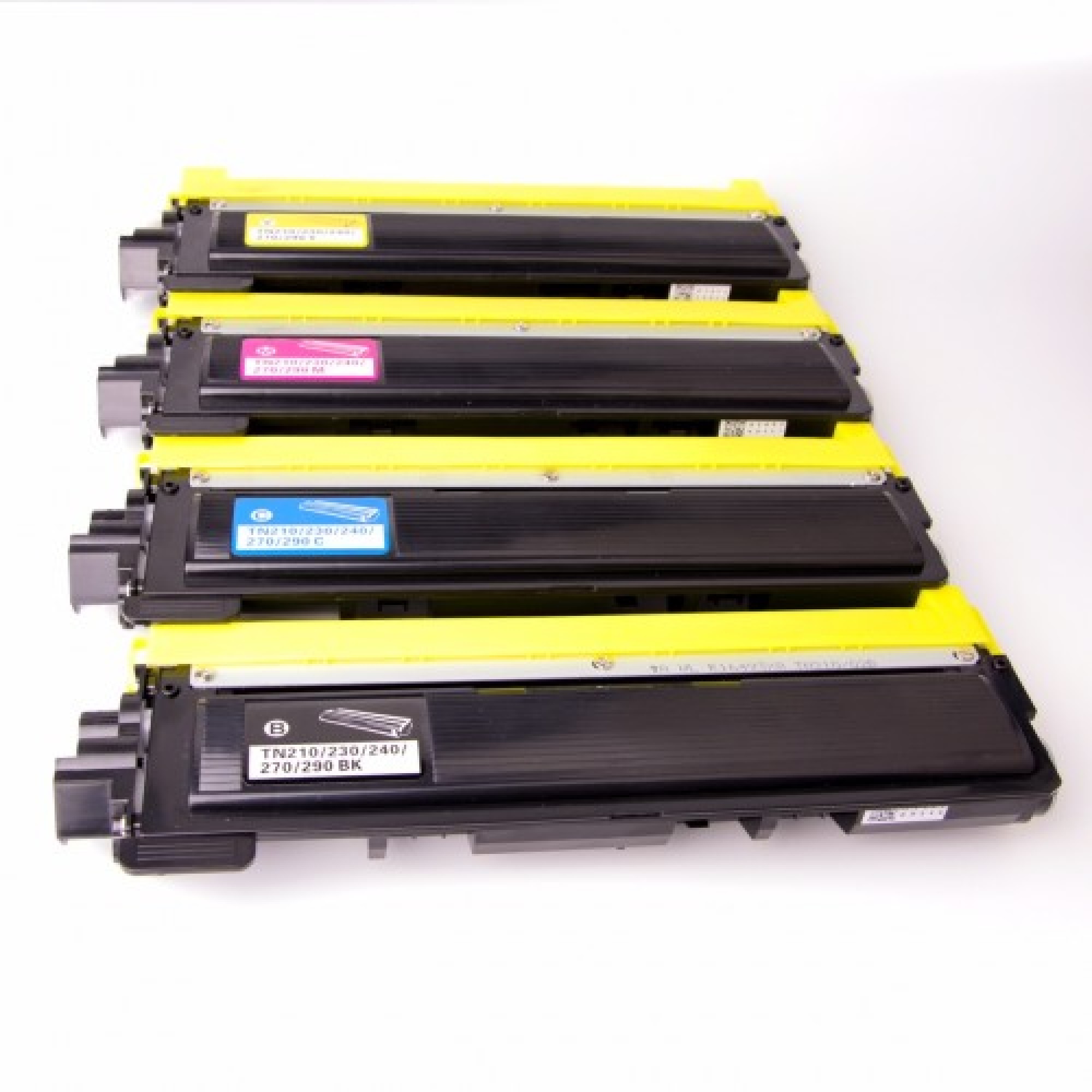 Brother TN240 Toner Cartridges Full Set B+C+Y+M