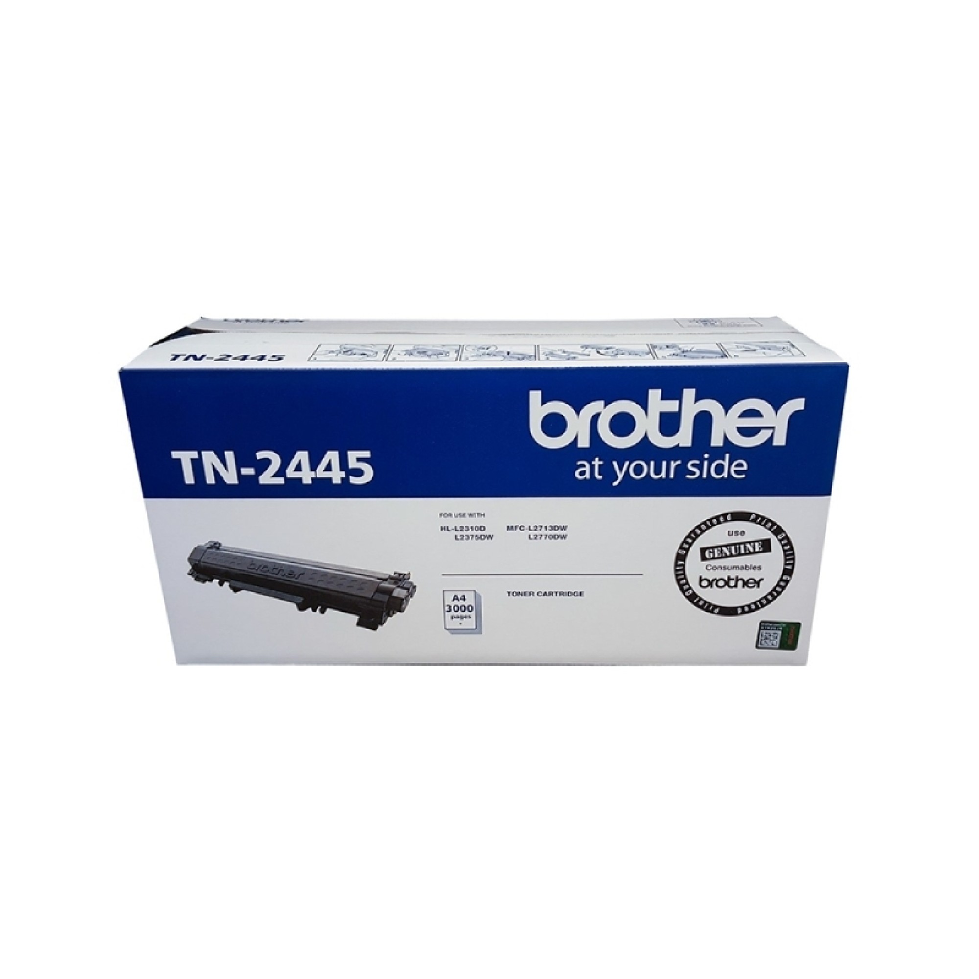 Genuine Brother TN2445 Toner Cartridge High Yield Genuine Brother TN2445 Toner Cartridge High Yield