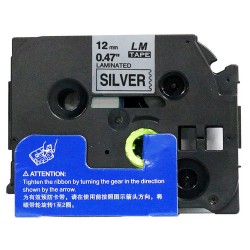 Brother tze931 aze931 Black on Silver Brother tze931 aze931 Black on Silver