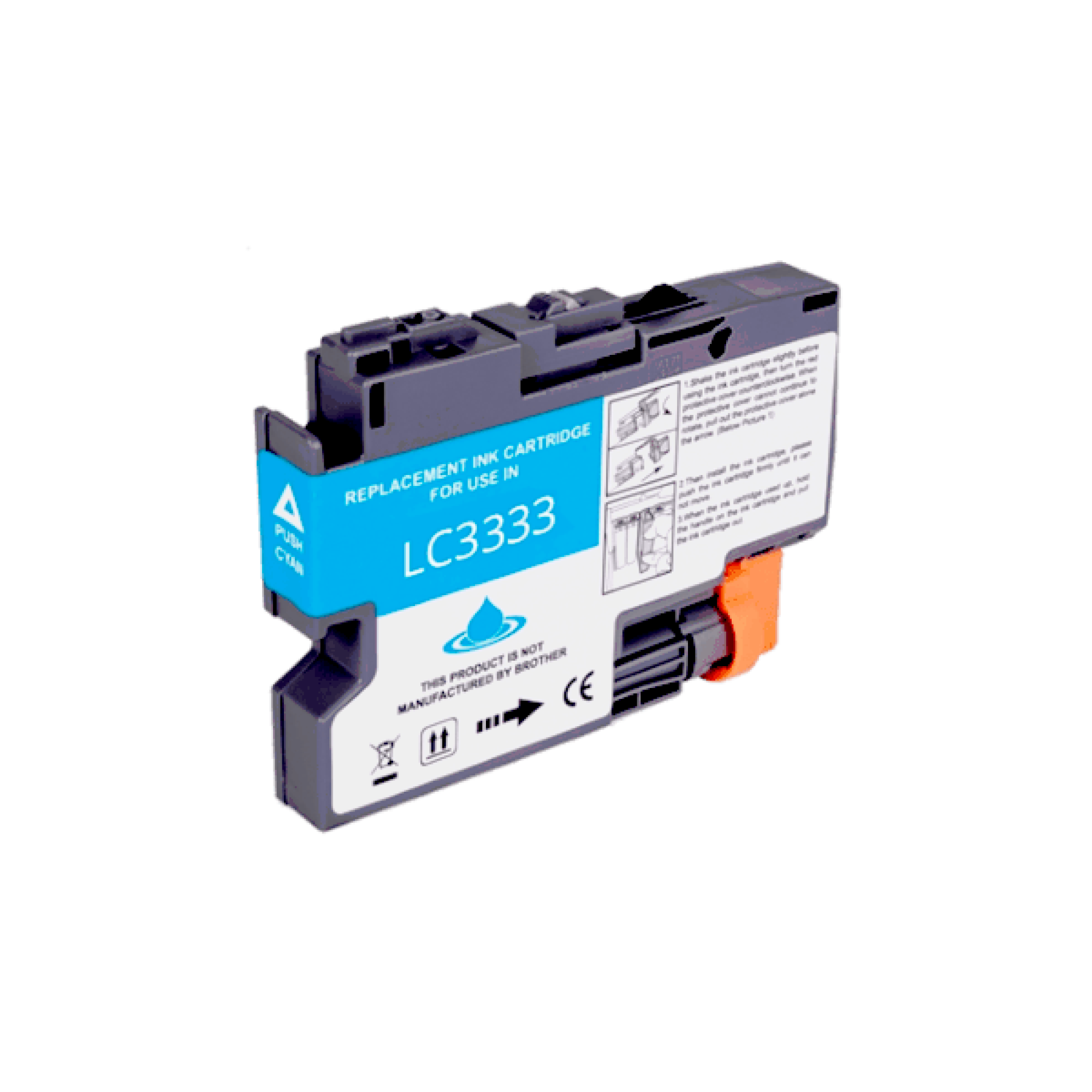Brother lc3333 Ink Cartridge Cyan compatible Brother lc3333 Ink Cartridge Cyan compatible