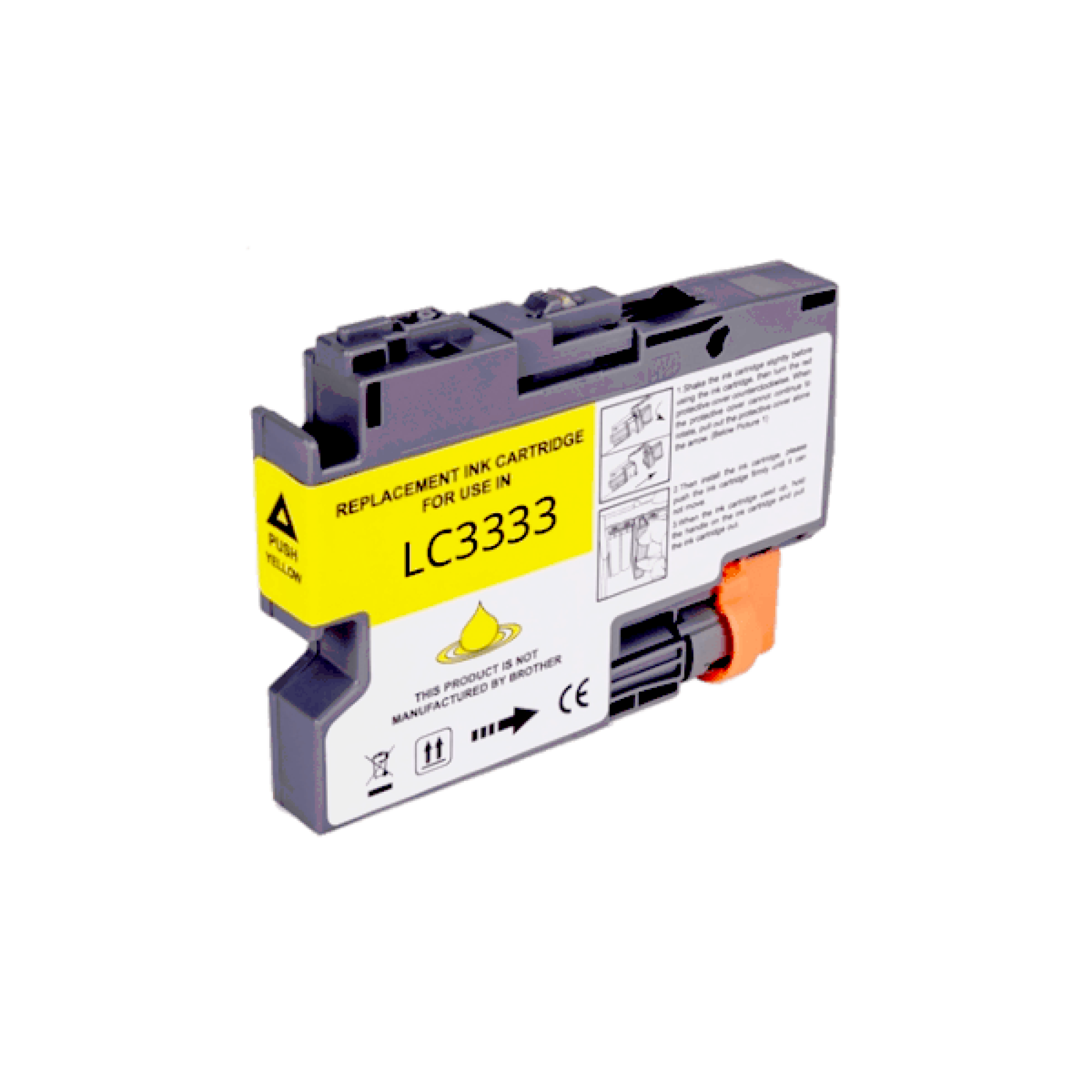 Brother lc3333 Ink Cartridge Yellow compatible