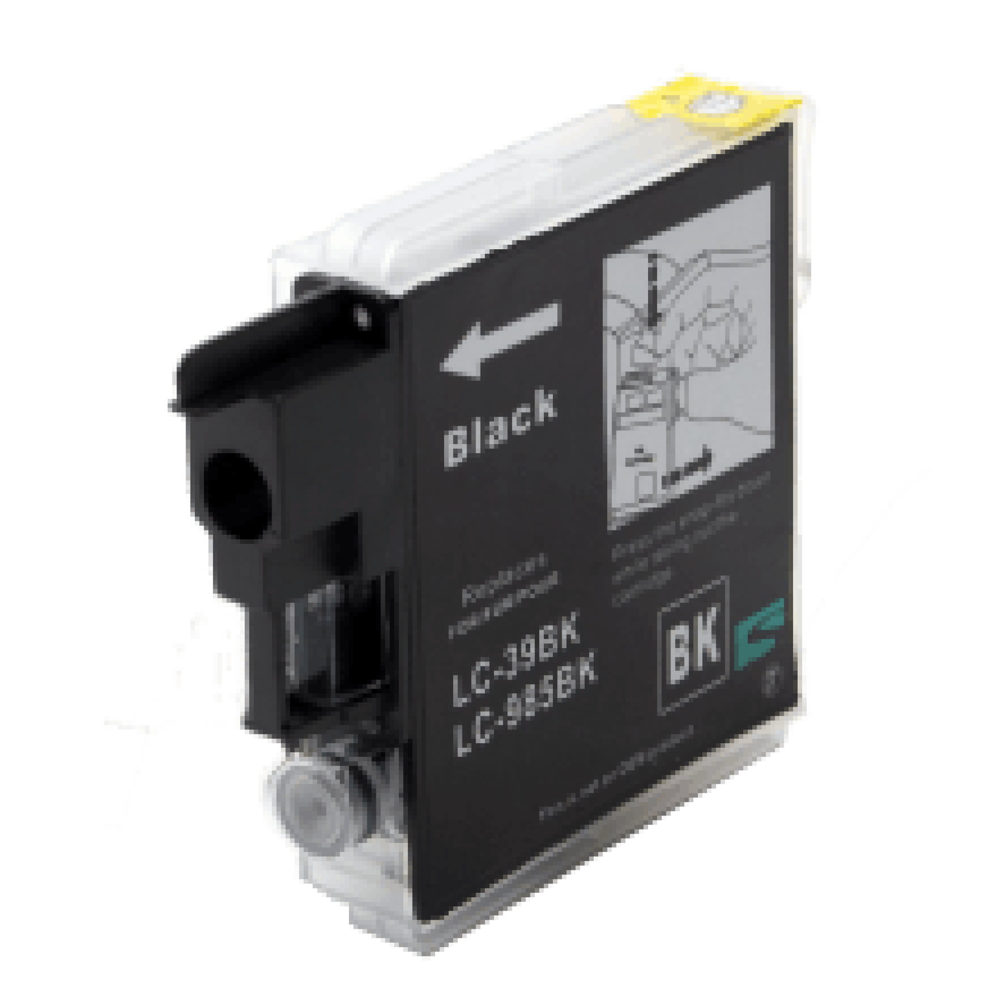 Brother LC38 Ink Black compatible