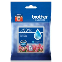 Brother Genuine LC531 Ink Cartridge Cyan Brother Genuine LC531 Ink Cartridge Cyan