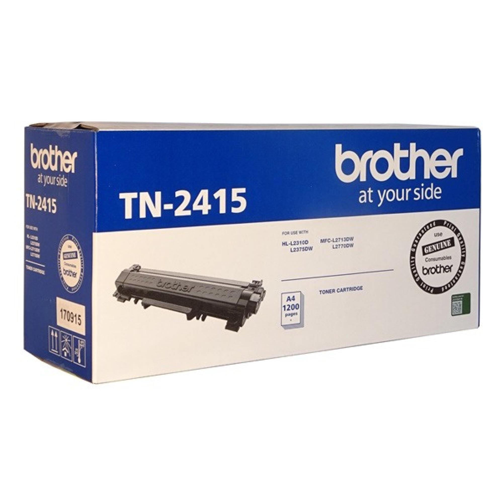 Brother TN2415 Black Toner Genuine Brother TN2415 Black Toner Genuine