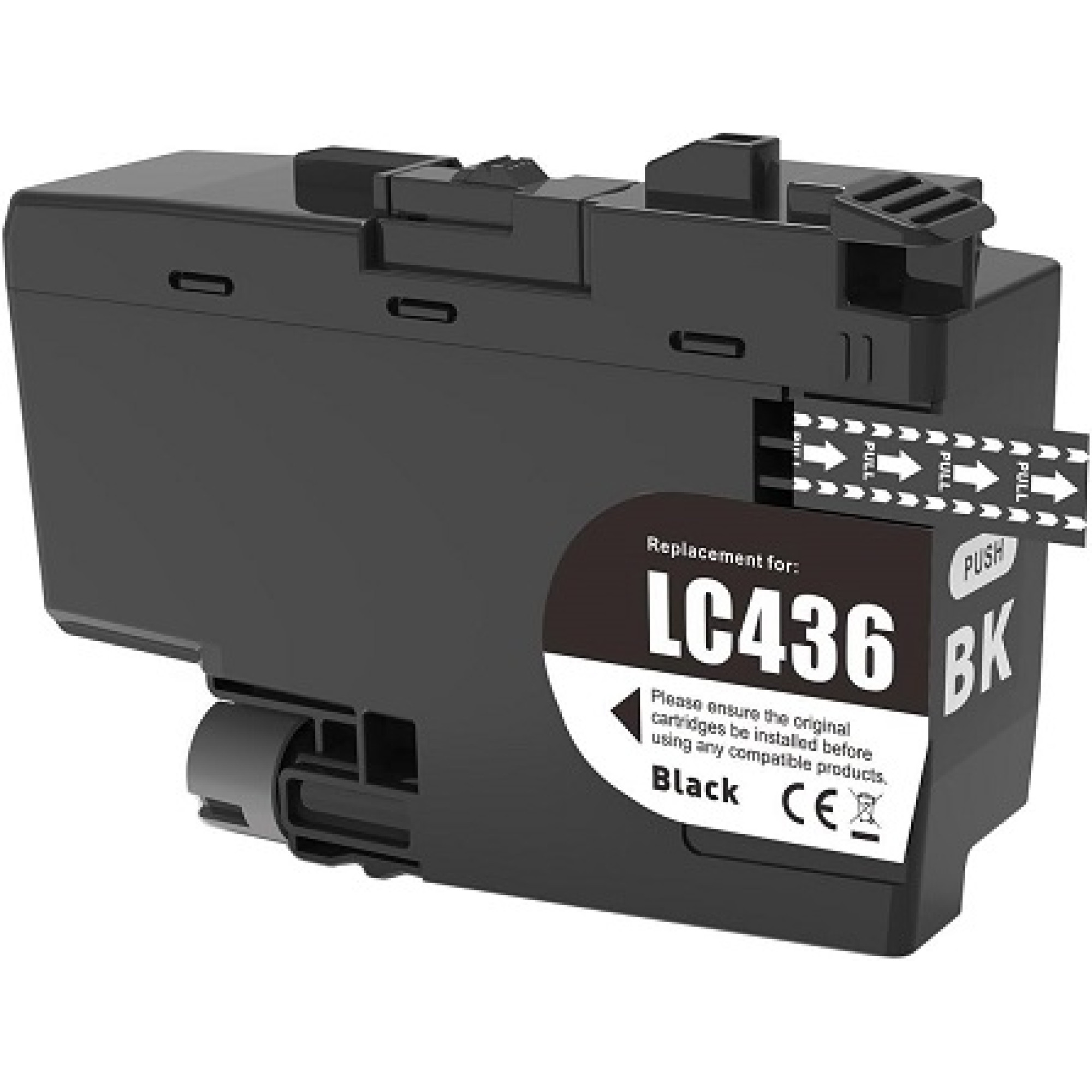 compatible Brother LC436 Black ink cartridge compatible Brother LC436 Black ink cartridge