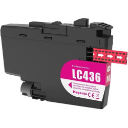 compatible Brother LC436 Magenta ink cartridge