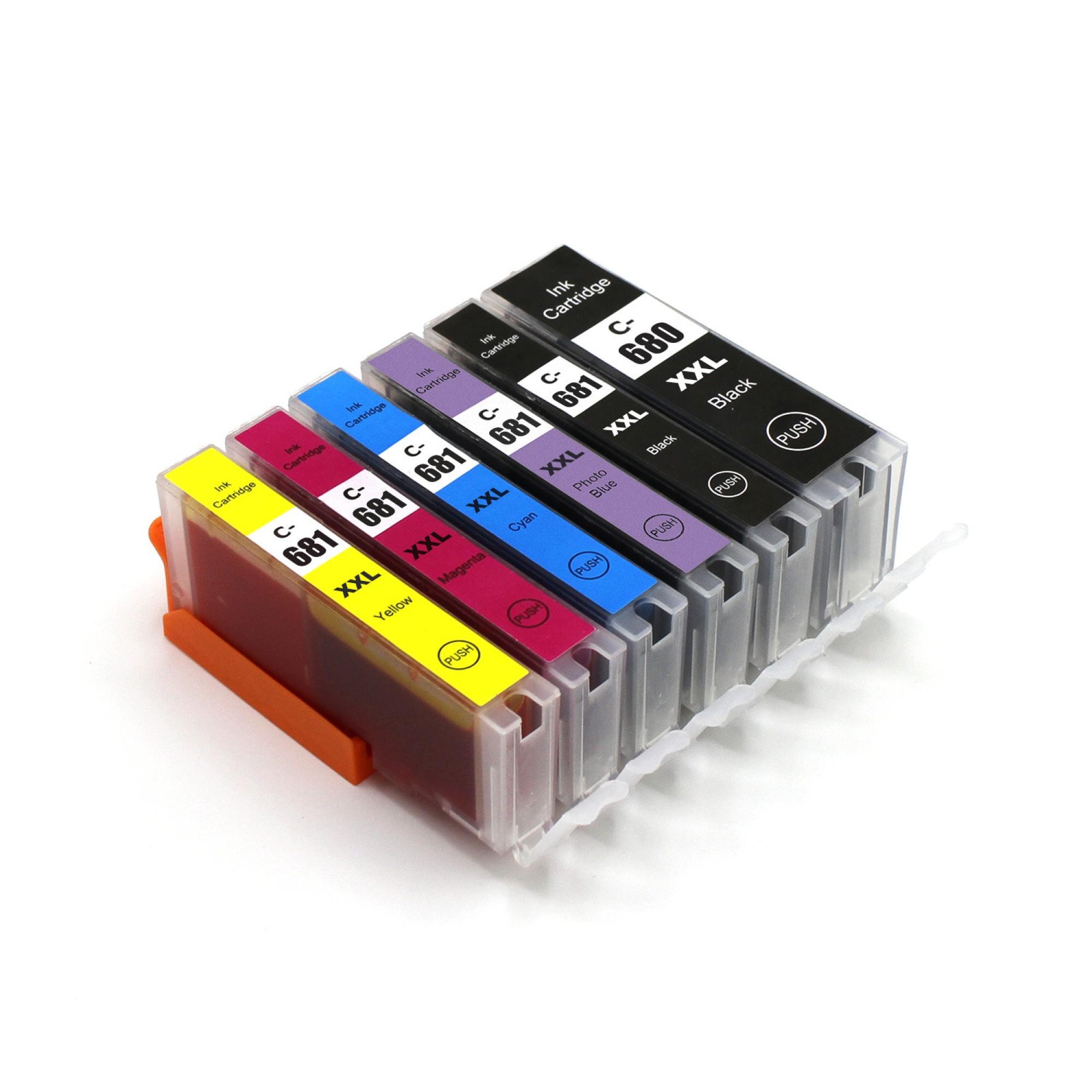 Canon CLI681xl – PGI680xl Cartridges Compatible B+C+M+Y Canon CLI681xl – PGI680xl Cartridges Compatible B+C+M+Y