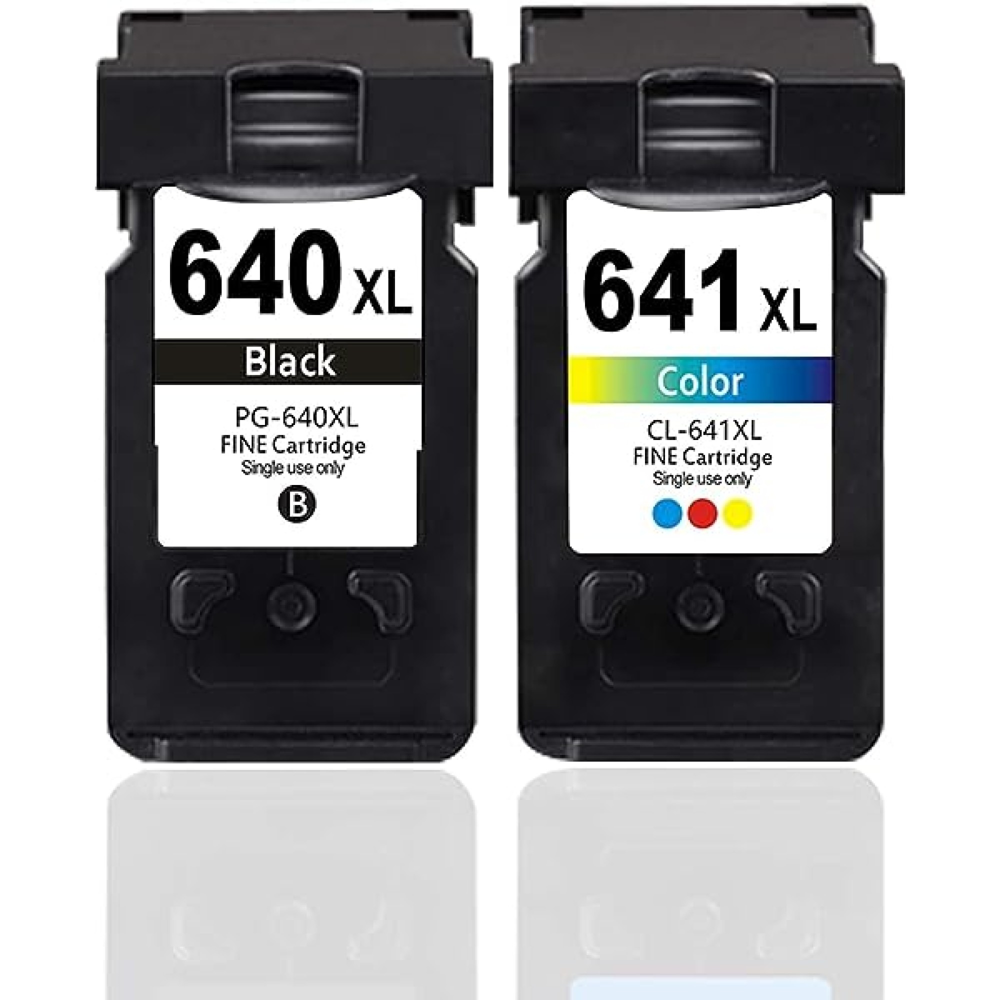 Canon PG640XL CL641XL Compatible Black + Colors Cartridge