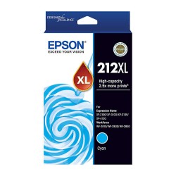 Epson 212xl HY Cyan Ink Genuine