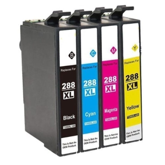 Epson 288XL Value Pack 4 Cartridges 