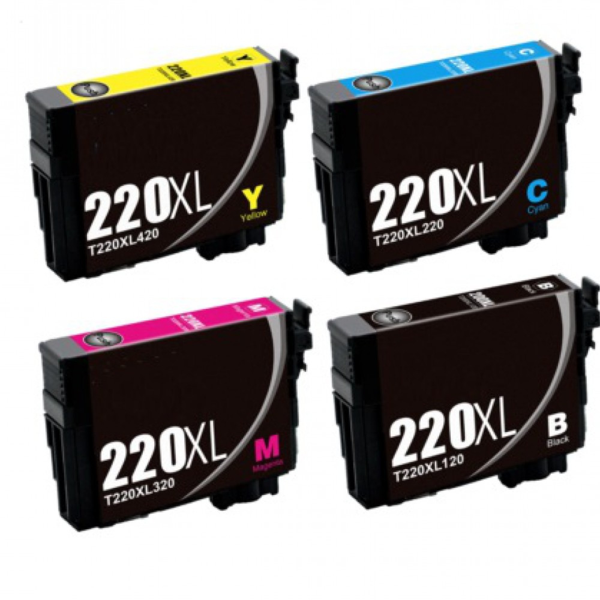 Epson 220xl Full Set Ink Cartridge Compatible