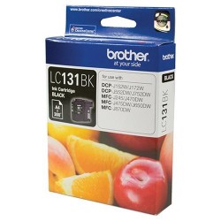 Genuine Brother LC131 Black Cartridge 300 Pages