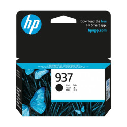 Genuine HP 937 Black Ink Cartridge 4S6W5NA