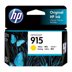 Genuine HP 915 Yellow Originl Ink 3YM17AA