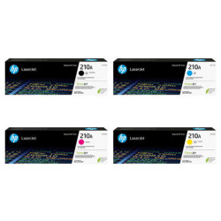 Genuine HP 210A Toner Combo Value Pack