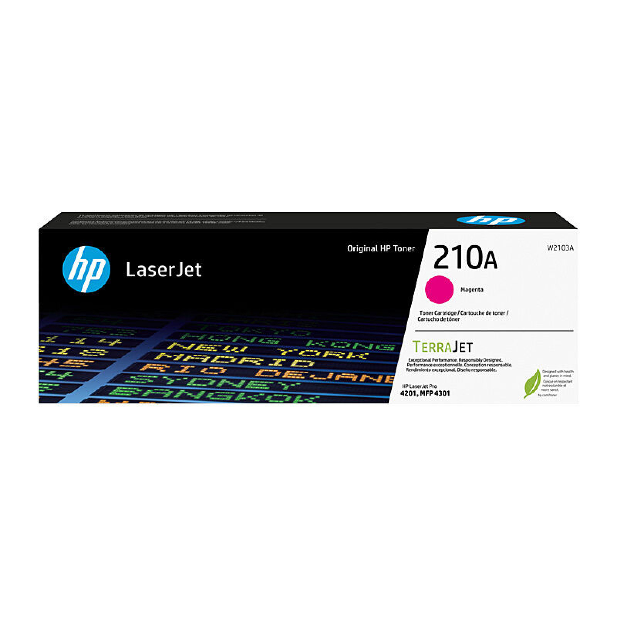 Genuine HP 210A Magenta Toner W2103A