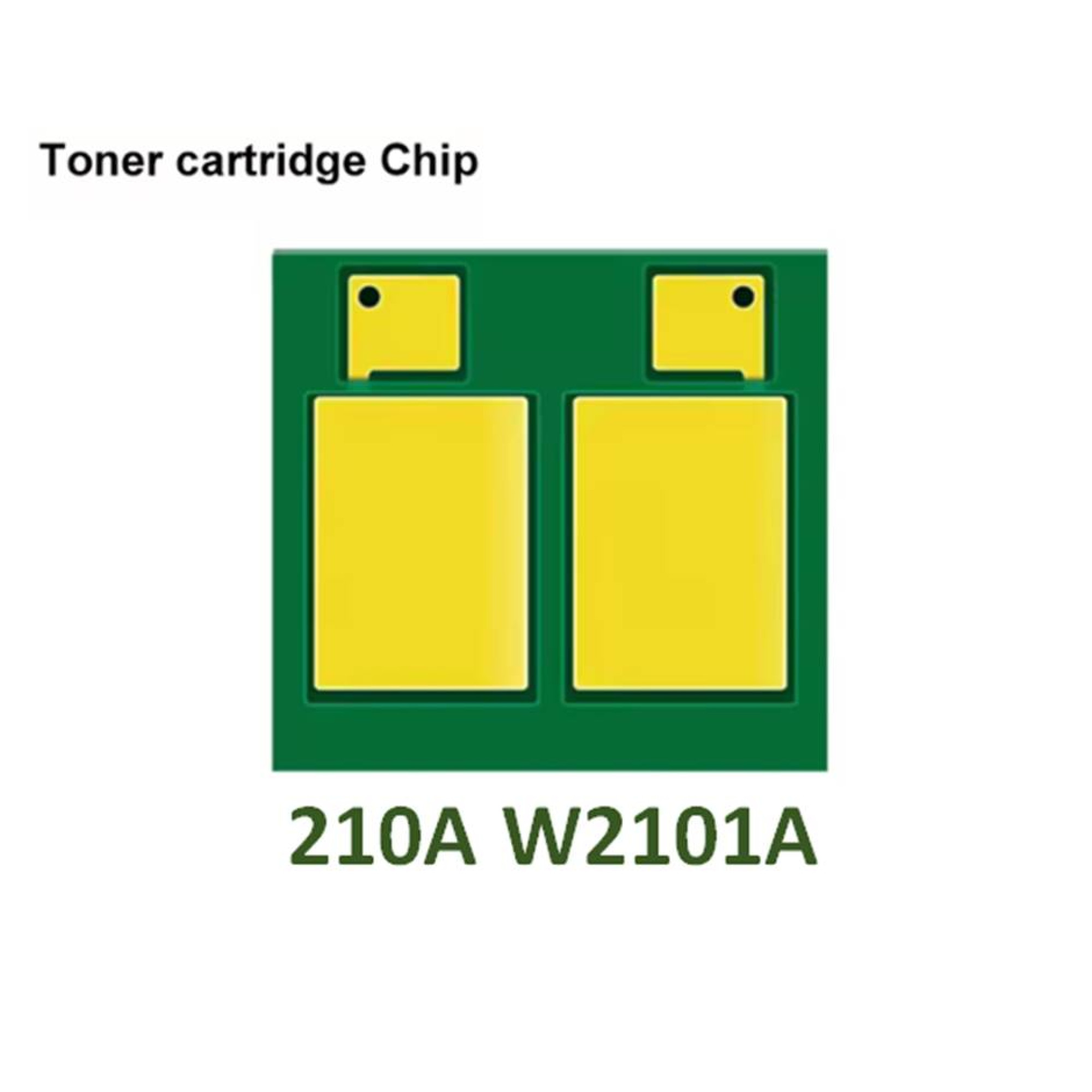 Compatible Chip for Hp 210a w2101a Cyan Cartridge