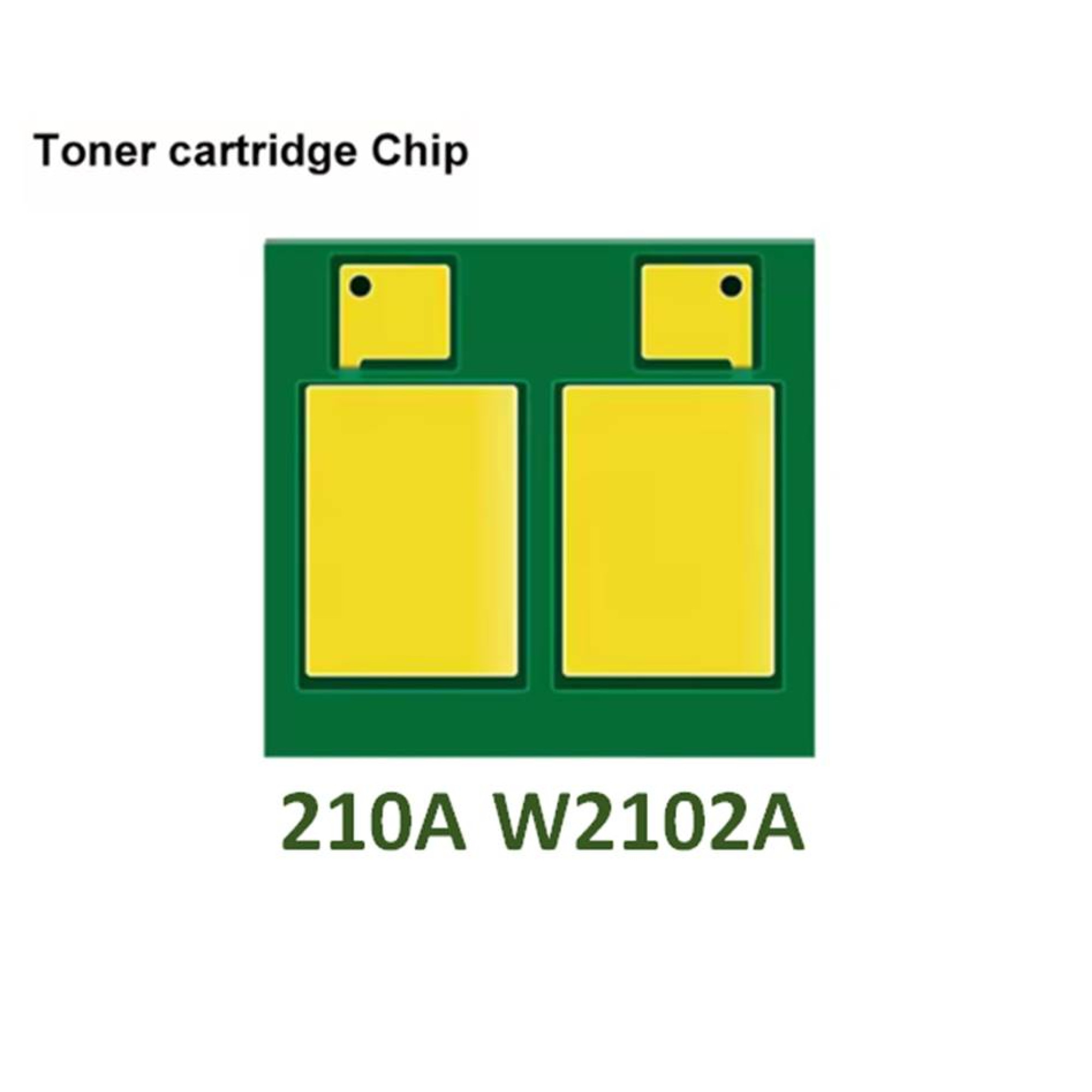 Compatible Chip for Hp 210a w2102a Yellow Cartridge