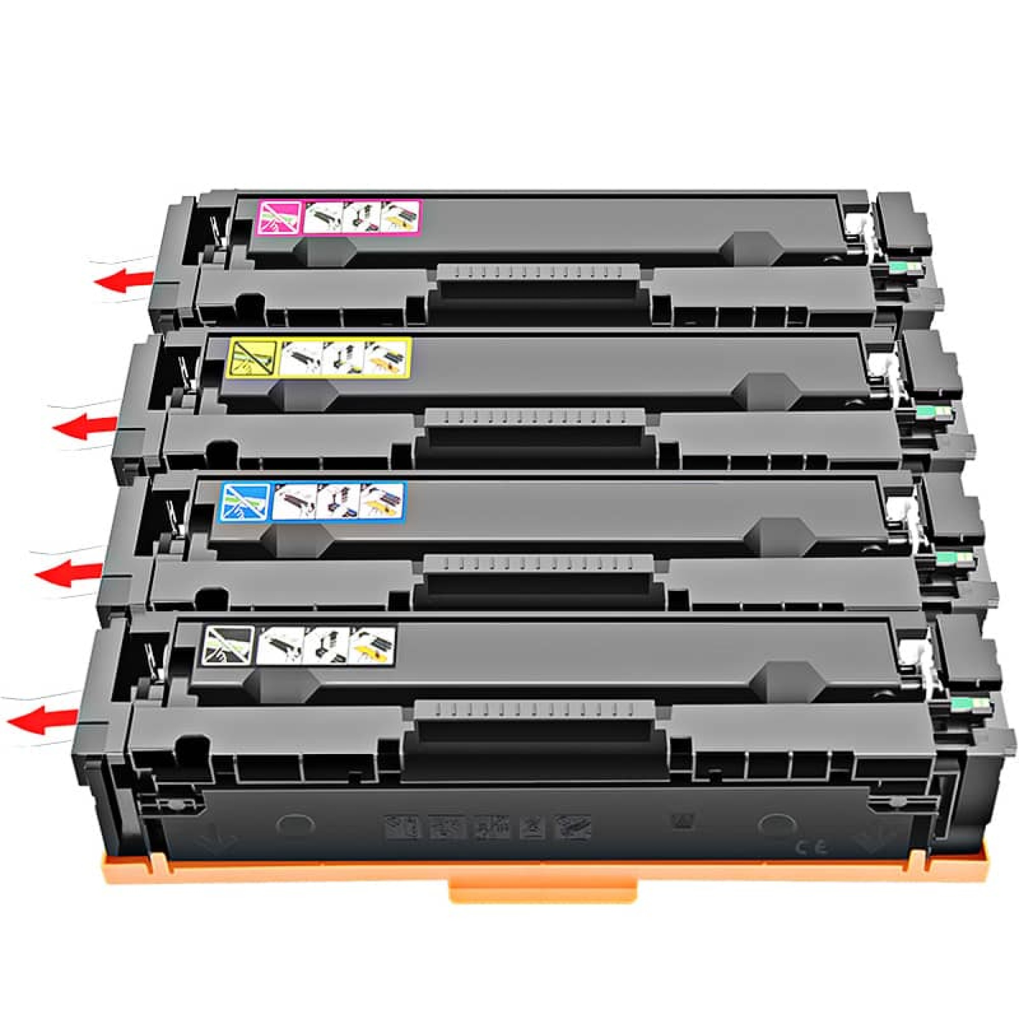 Hp 206x w2110x m283fdw High yield 4 cartridges Hp 206x w2110x m283fdw High yield 4 cartridges