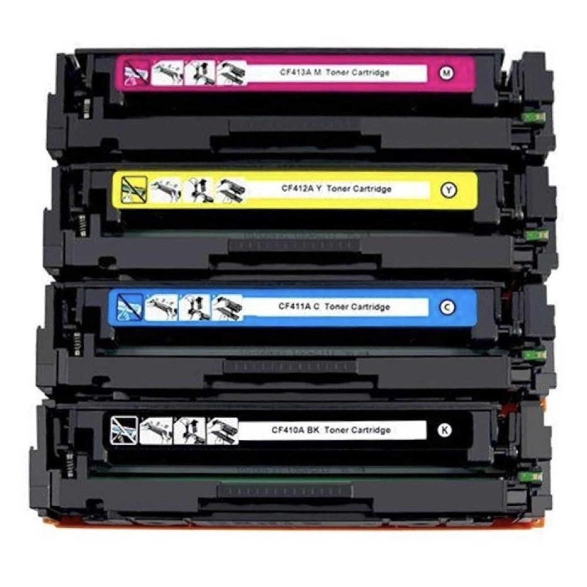 Hp 410a cf410a cf411a cf412a cf413a Full Set Toner Cartridge