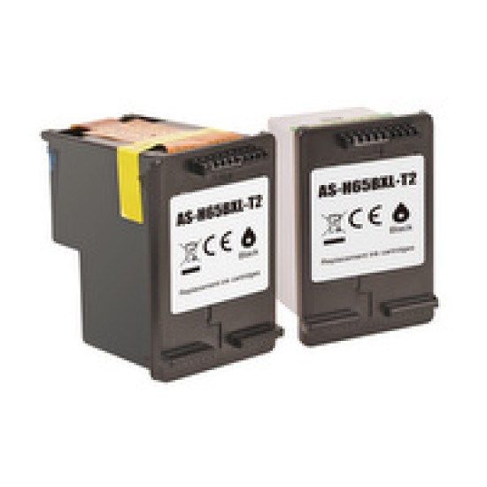 HP 65xl Ecosave Twin Black Ink Cartridges Compatible
