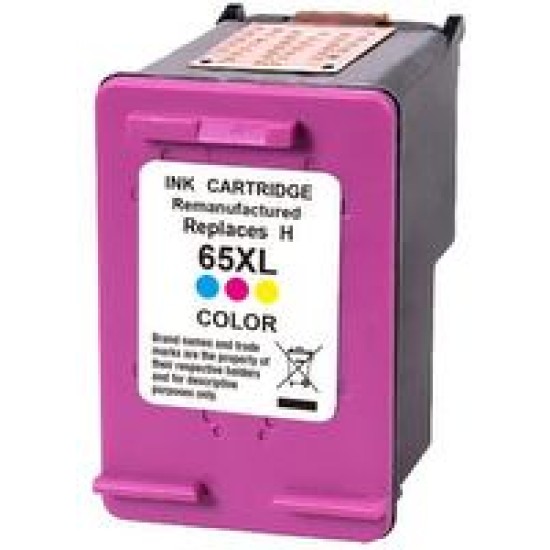 HP 65XL Tri Colors Ink Cartridge Compatible