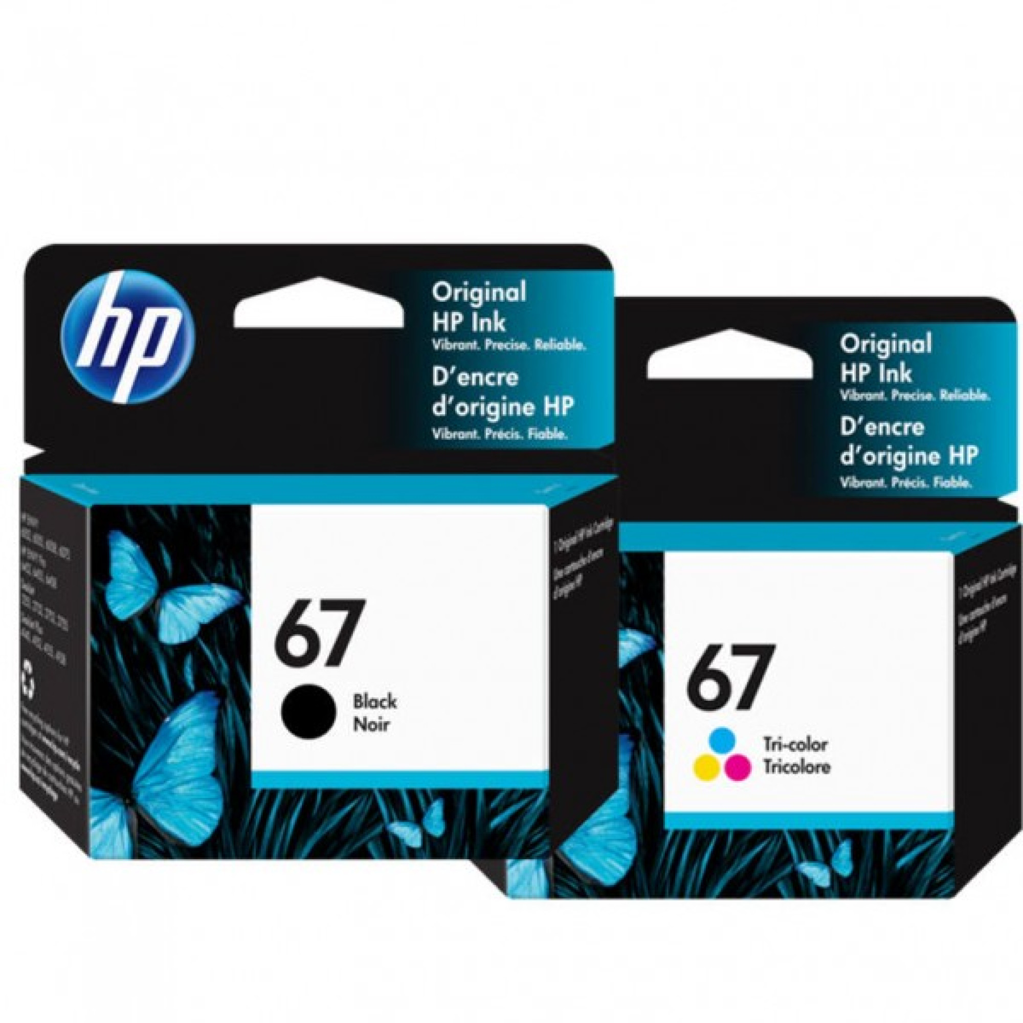 Genuine HP 67 Ink Combo Value Pack 3YM56AA 3YM55AA