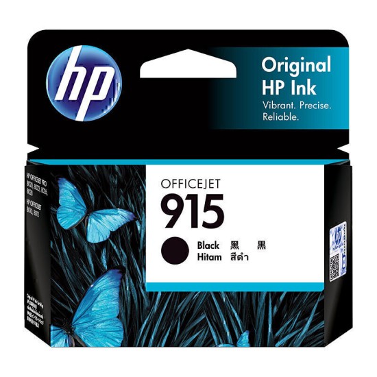 HP 915 Black Original Ink 3YM18AA