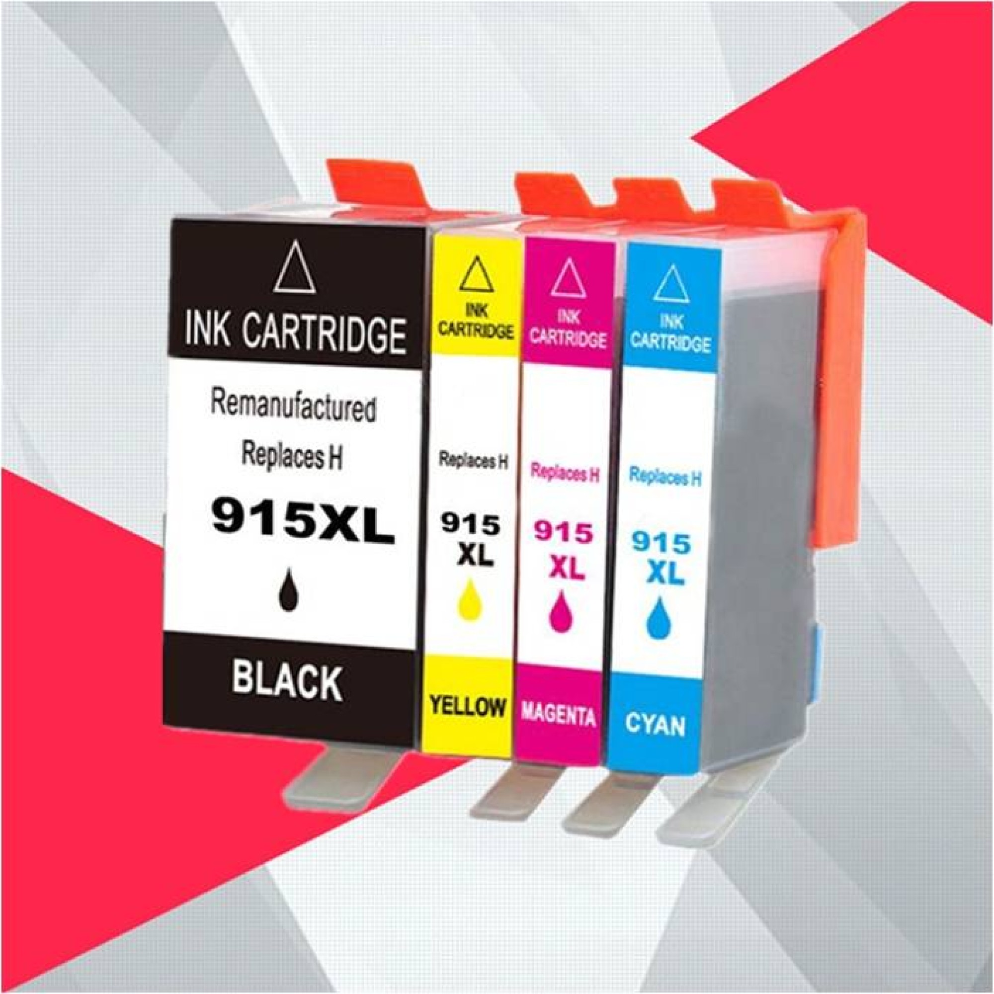 HP 915XL / HP915XL Cyan High Yield Ink Cartridges With New Chip 