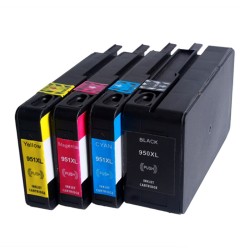 HP 950XL 951XL Compatible Ink Cartridge Yellow New Chip