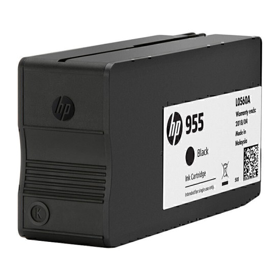 HP 955 Black Ink Cartridge Genuine