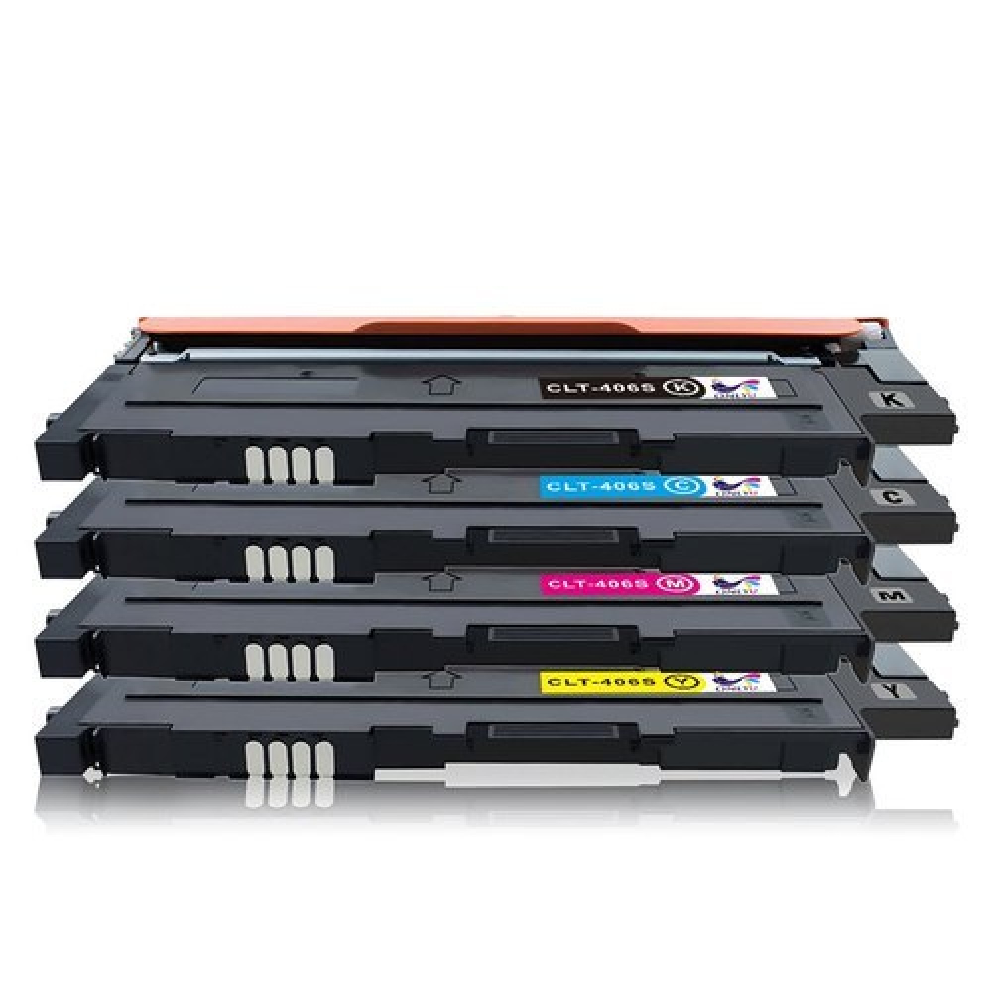 Samsung clt 406S bk/c/m/y Compatible Full Set Samsung clt 406S bk/c/m/y Compatible Full Set