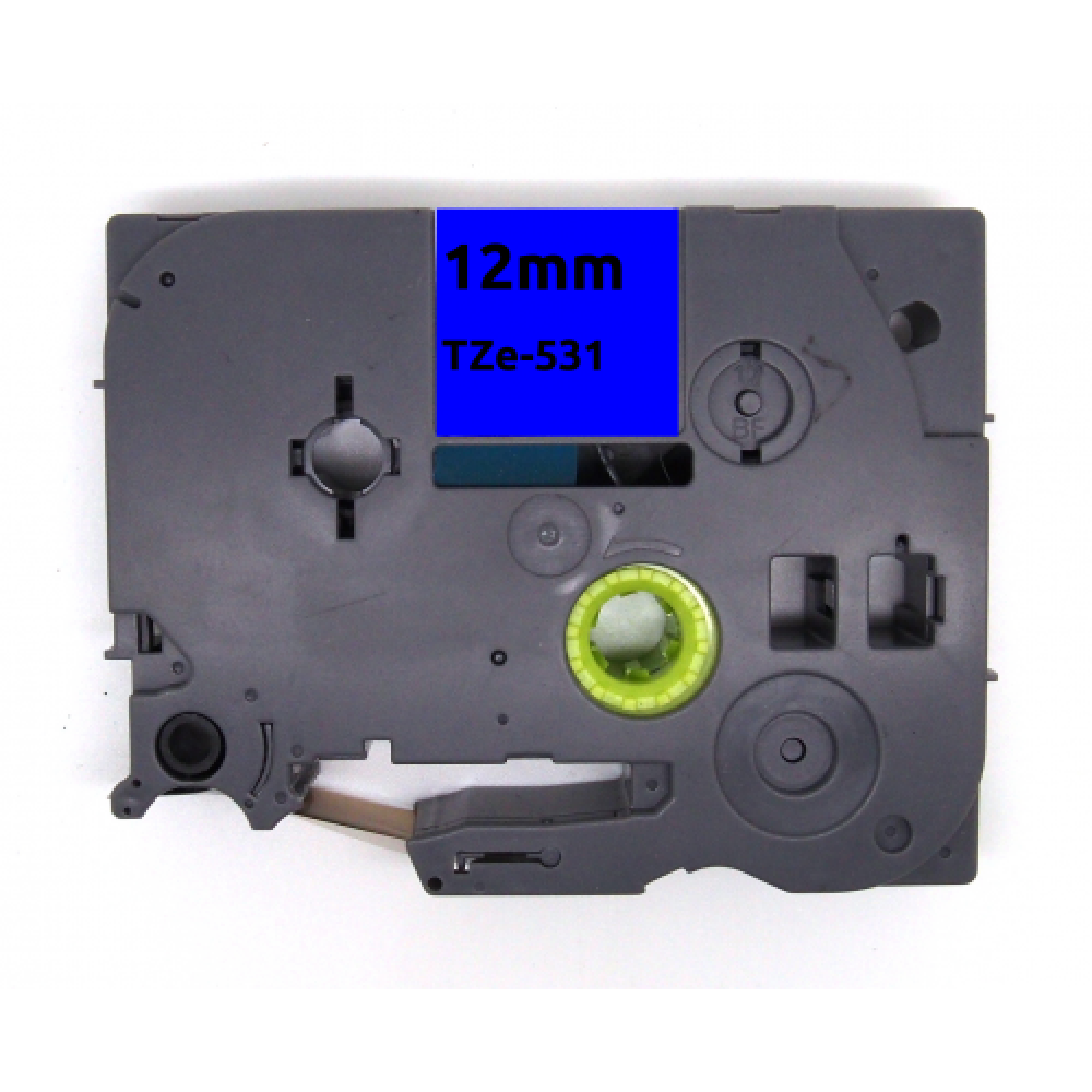Tze 531 aze531 Label Tape Black on Blue